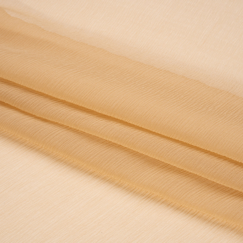 Crinkled Silk Chiffon - Toasted - Premium Collection - Folded - Image 2 of 6