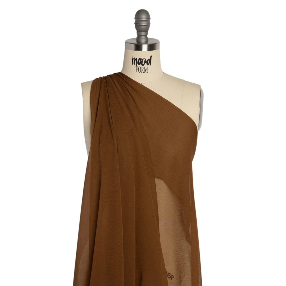 Crinkled Silk Chiffon - Dachshund - Premium Collection - Drape