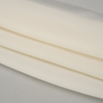 Silk Double Georgette - Antique White - Premium Collection