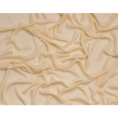 Silk Double Georgette - Tapioca - Premium Collection