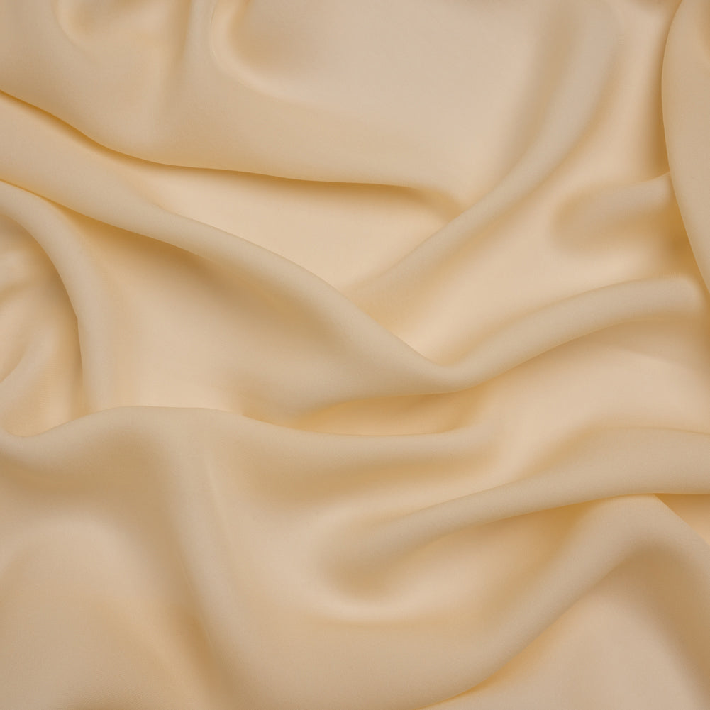 Silk Double Georgette - Tapioca - Premium Collection