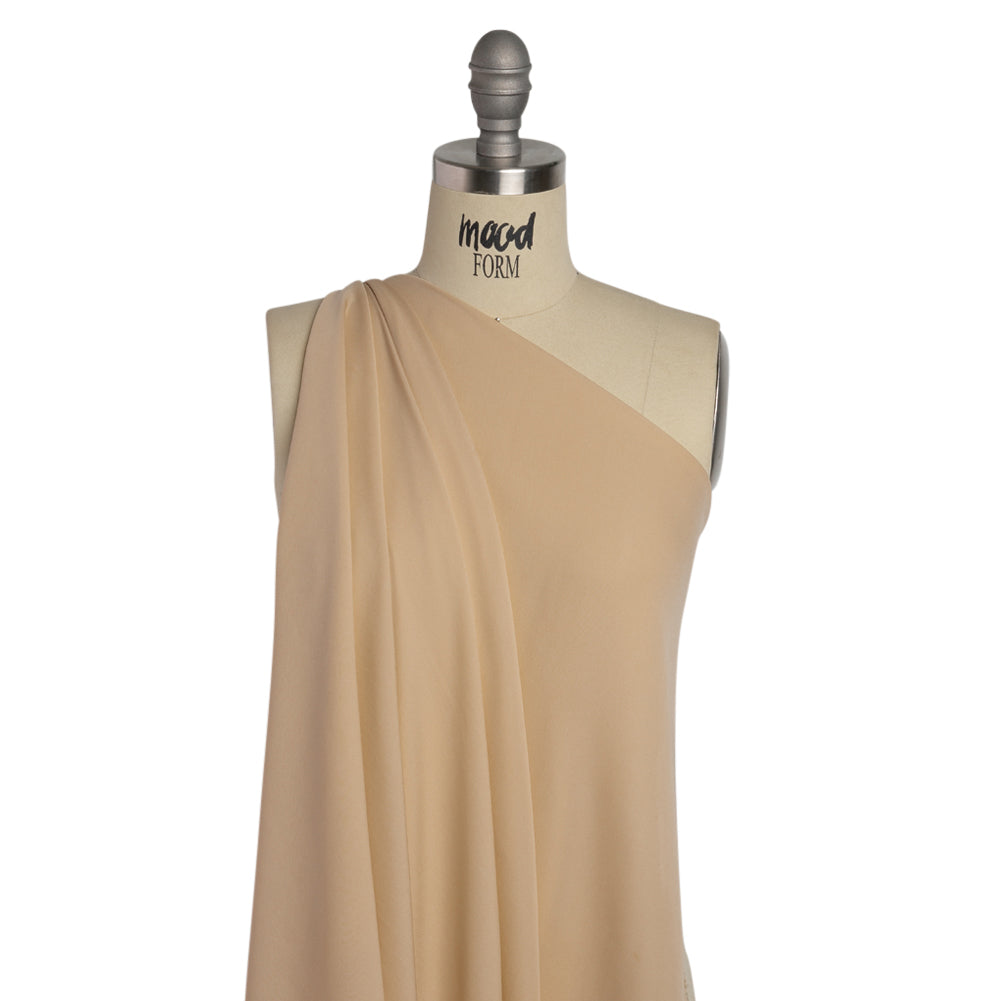 Silk Double Georgette - Winter Wheat - Premium Collection Detail