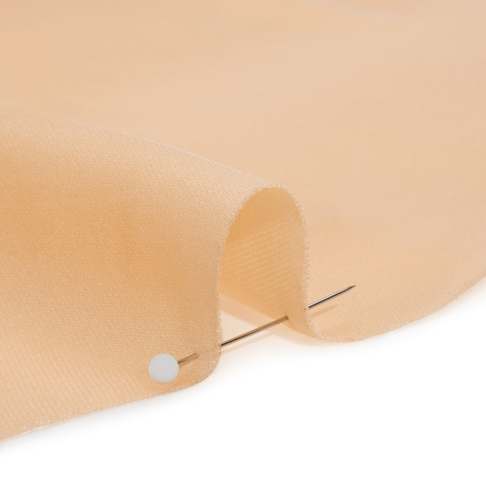 Silk Double Georgette - Ecru - Premium Collection - Detail