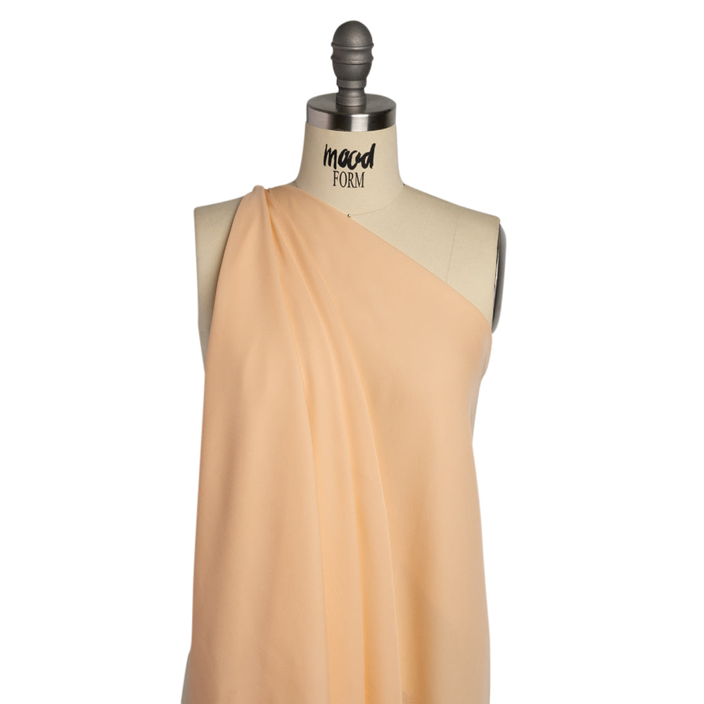 Silk Double Georgette - Ecru - Premium Collection - Drape