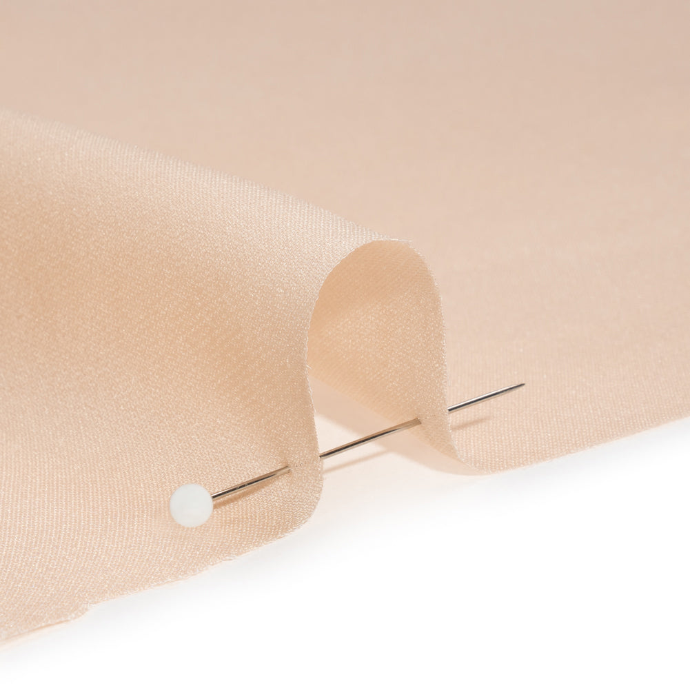 Silk Double Georgette - Cream Pink - Premium Collection - Detail
