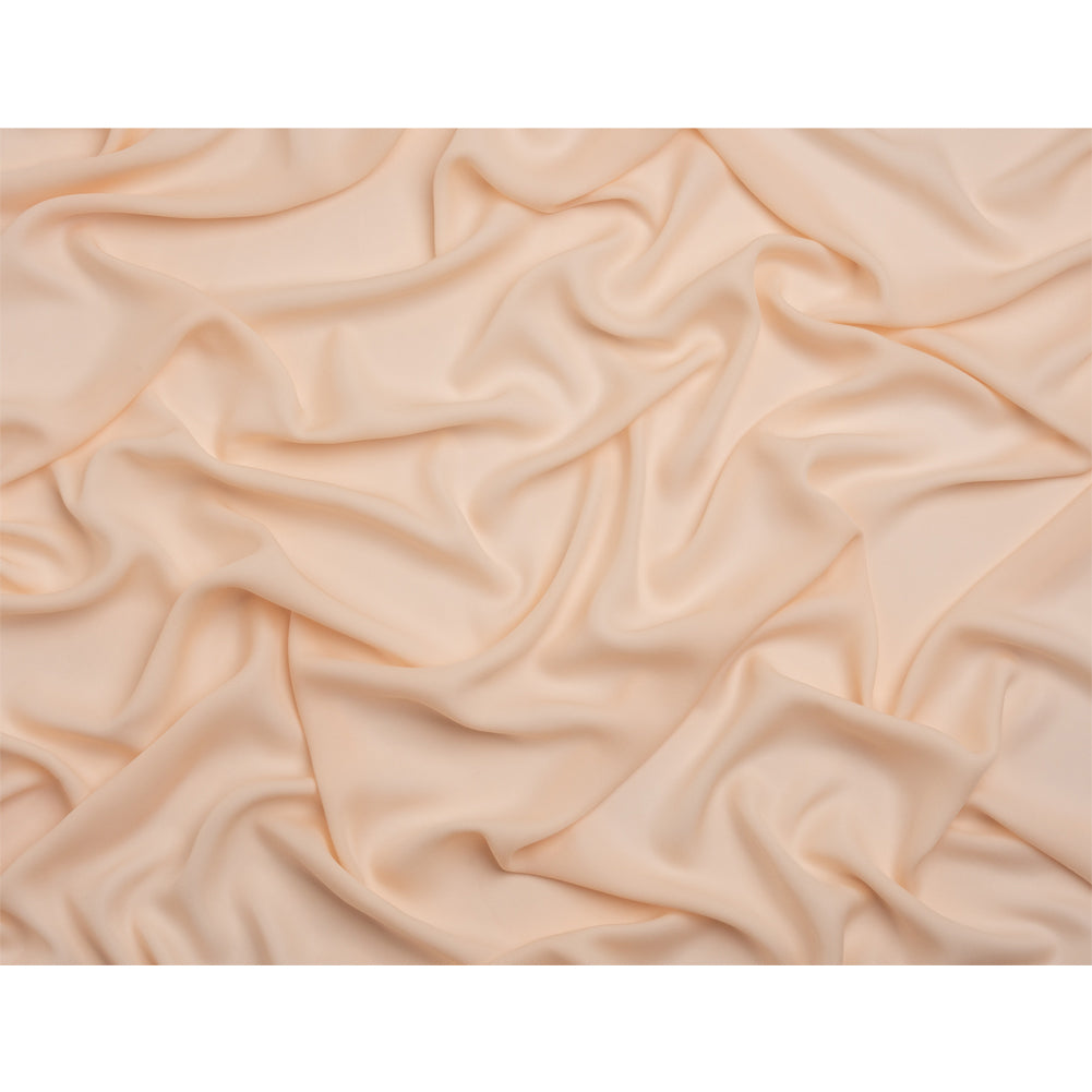 Silk Double Georgette - Cream Pink - Premium Collection - Full