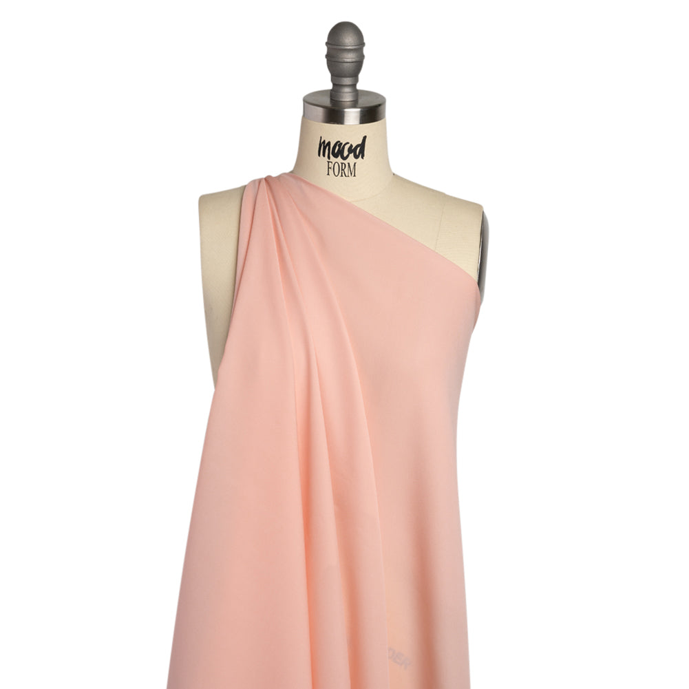 Silk Double Georgette - Veiled Rose - Premium Collection - Drape