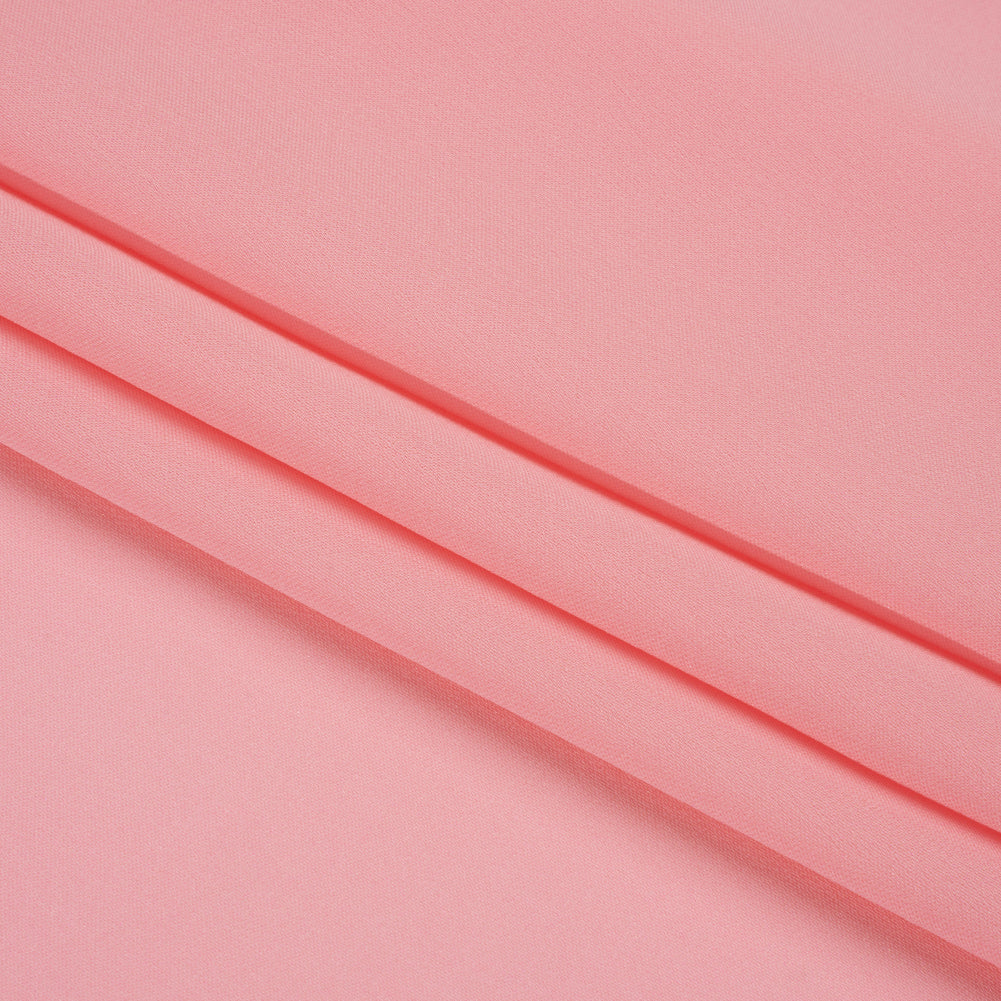 Silk Double Georgette - Candy Pink - Premium Collection - Folded