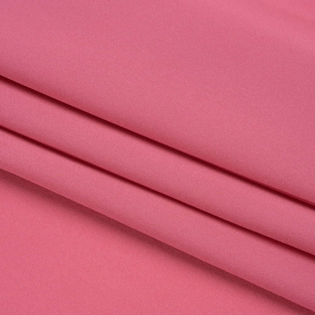 Silk Double Georgette - Rapture Rose - Premium Collection - Folded