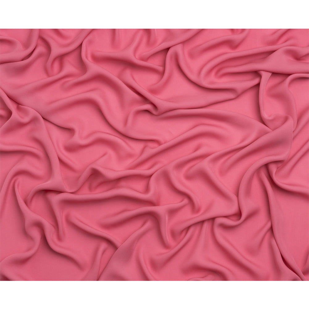 Silk Double Georgette - Rapture Rose - Premium Collection - Full