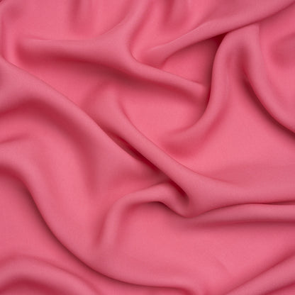 Silk Double Georgette - Rapture Rose - Premium Collection