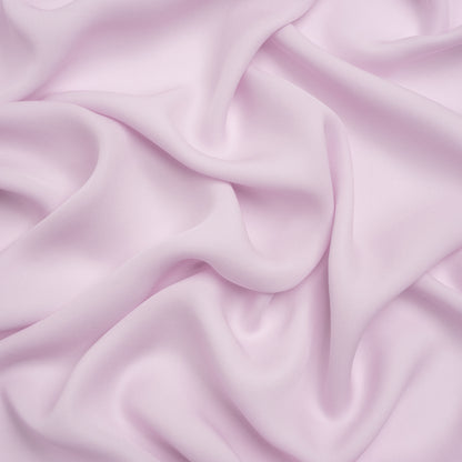 Silk Double Georgette - Lavender Fog - Premium Collection