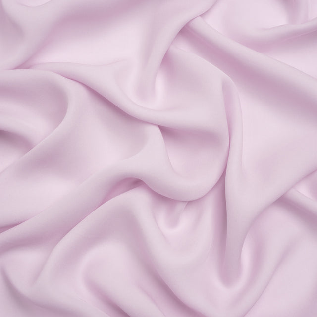 Silk Double Georgette - Lavender Fog - Premium Collection