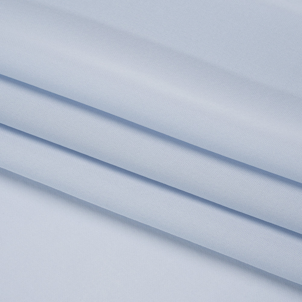 Silk Double Georgette - Icelandic Blue - Premium Collection - Folded