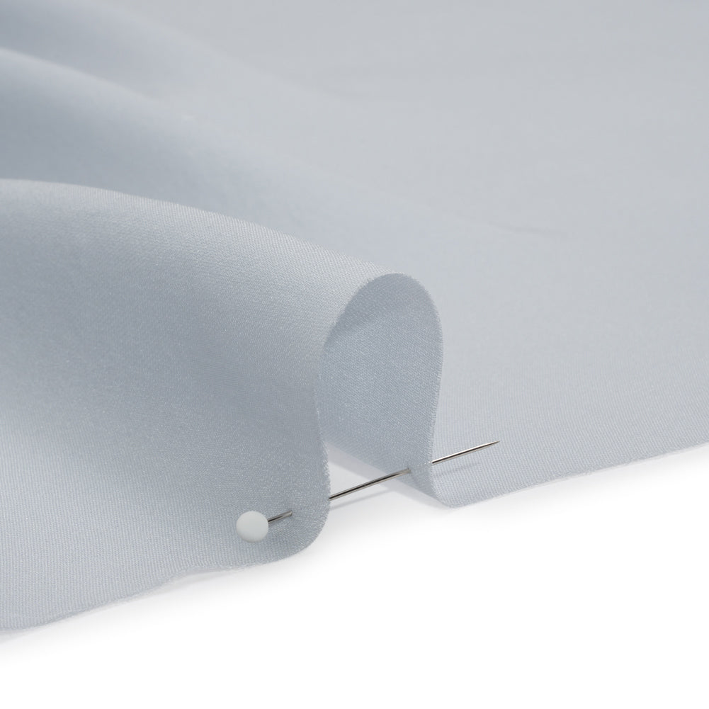 Silk Double Georgette - Gray Dawn - Premium Collection - Detail