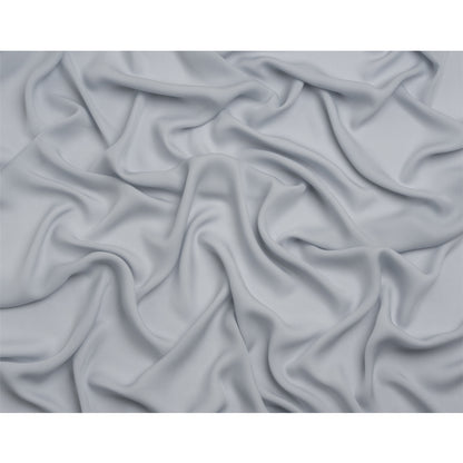 Silk Double Georgette - Gray Dawn - Premium Collection