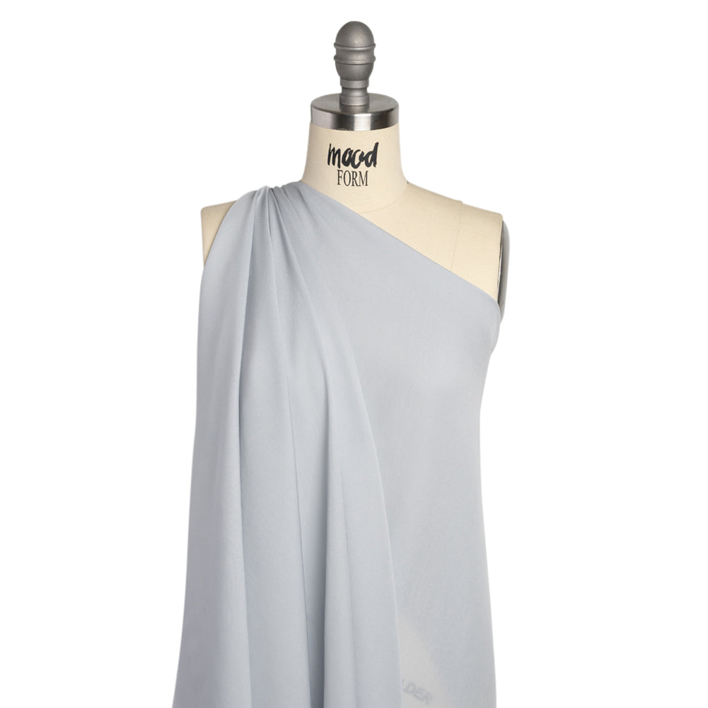 Silk Double Georgette - Gray Dawn - Premium Collection - Drape