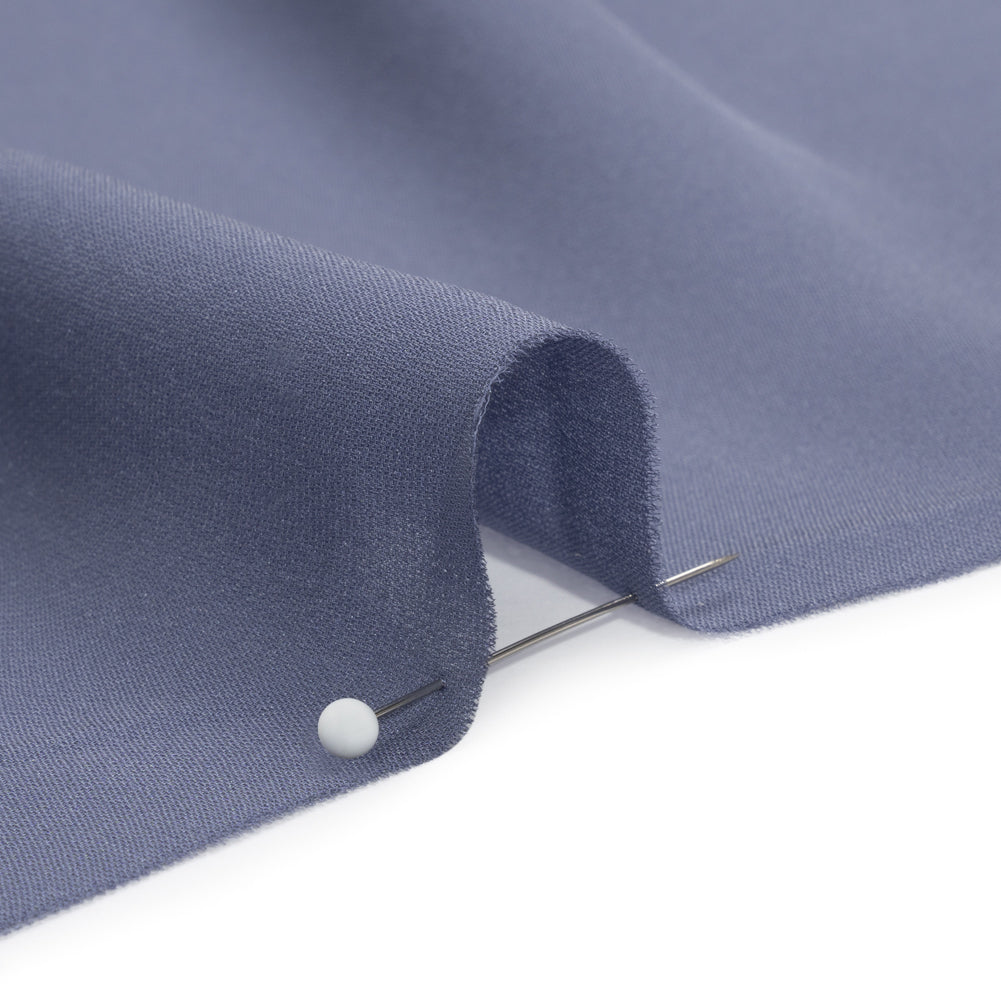 Silk Double Georgette - Infinity Blue - Premium Collection - Detail
