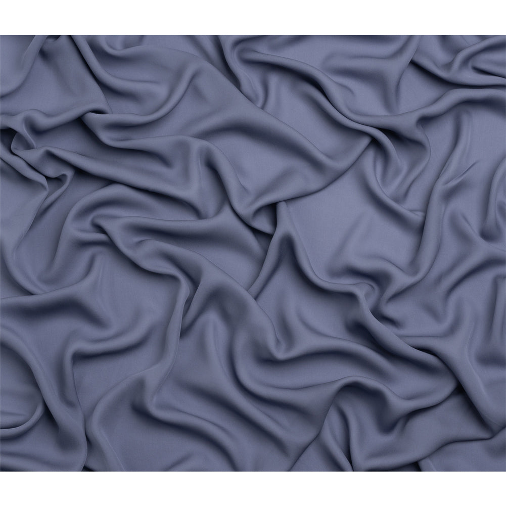 Silk Double Georgette - Infinity Blue - Premium Collection - Full