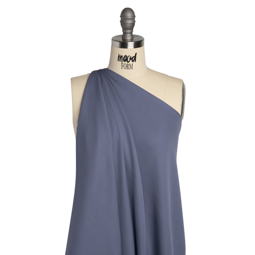 Silk Double Georgette - Infinity Blue - Premium Collection - Drape