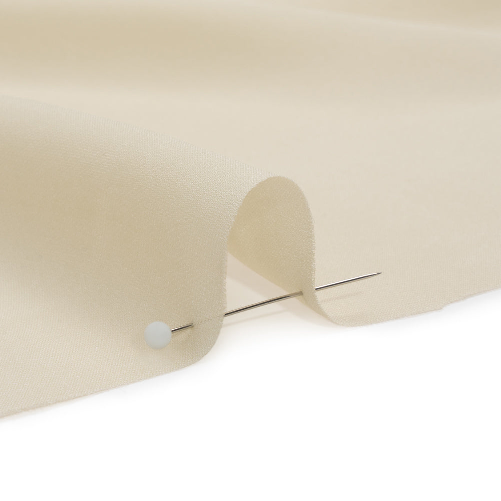 Silk Double Georgette - Ivory - Premium Collection - Detail