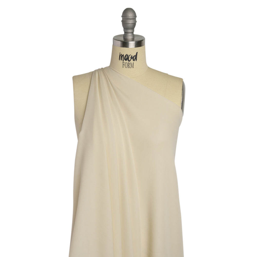 Silk Double Georgette - Ivory - Premium Collection - Drape