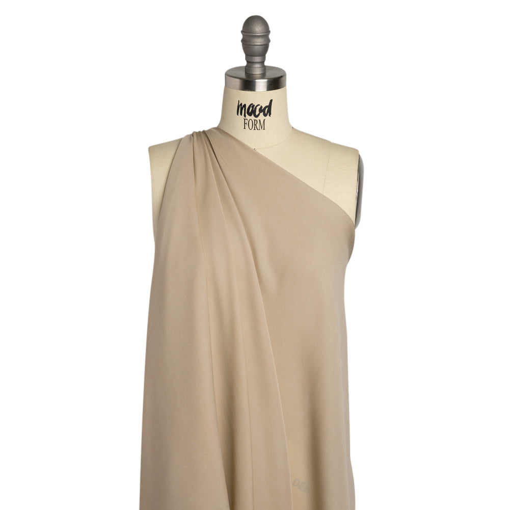 Silk Double Georgette - Feather Gray - Premium Collection - Drape