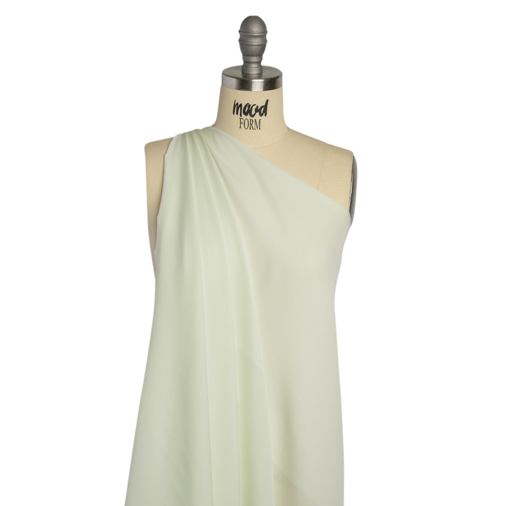 Silk Double Georgette - Fairest Jade - Premium Collection - Drape