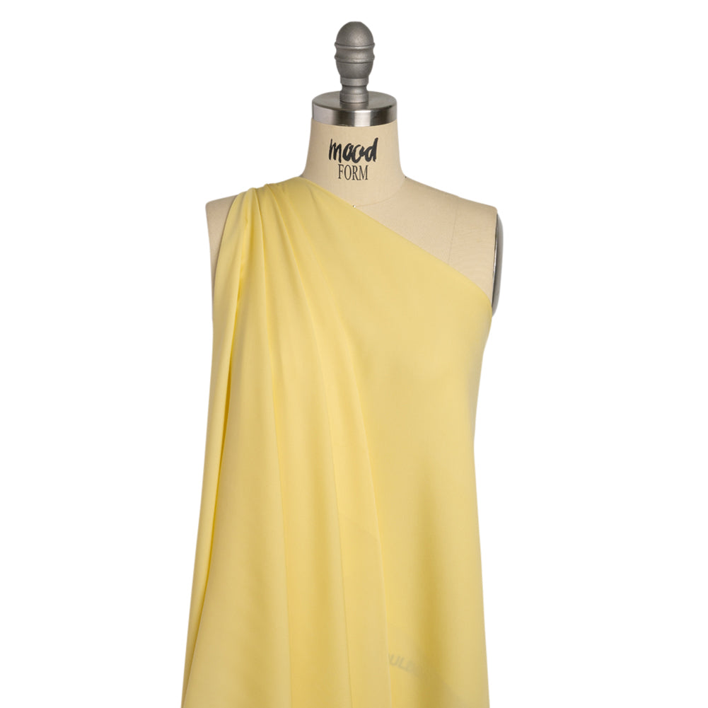 Silk Double Georgette - French Vanilla - Premium Collection - Drape