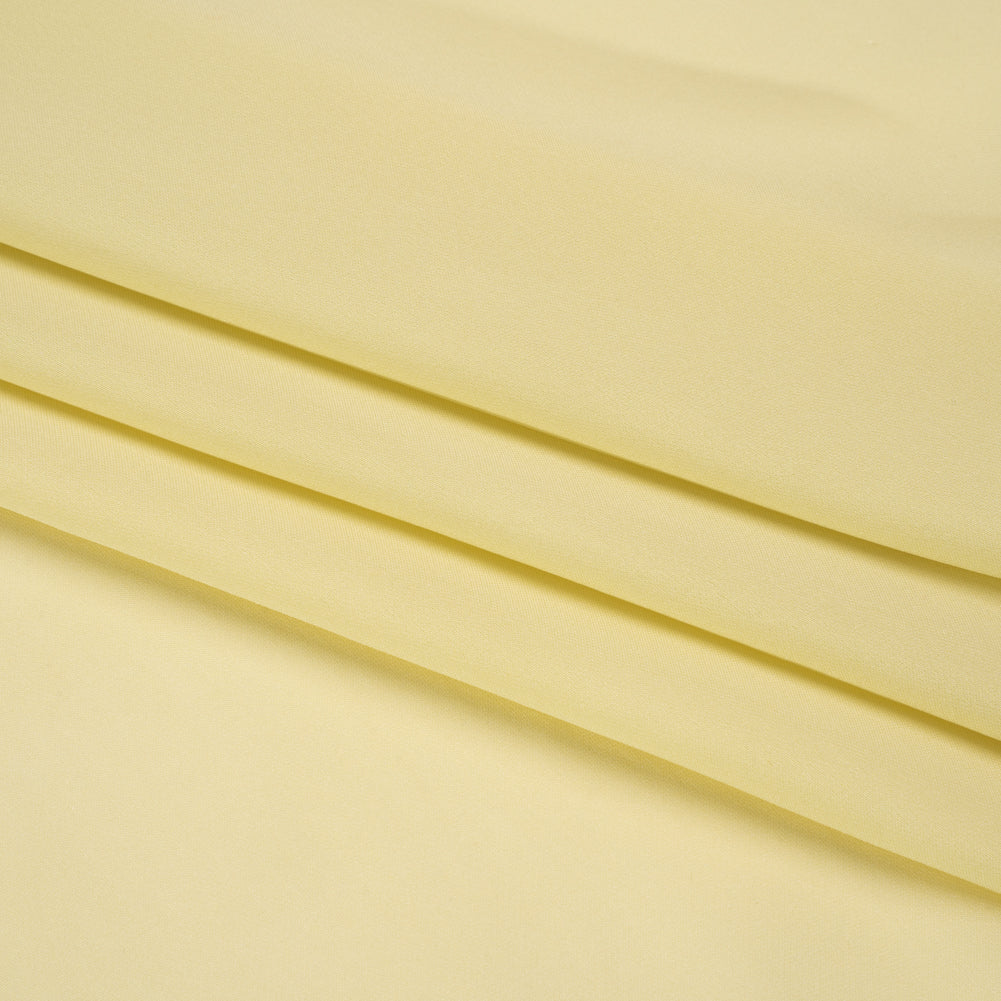 Silk Double Georgette - Young Wheat - Premium Collection - Folded