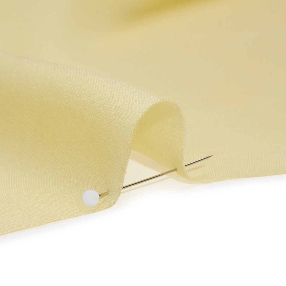 Silk Double Georgette - Young Wheat - Premium Collection - Detail - Image 3 of 6