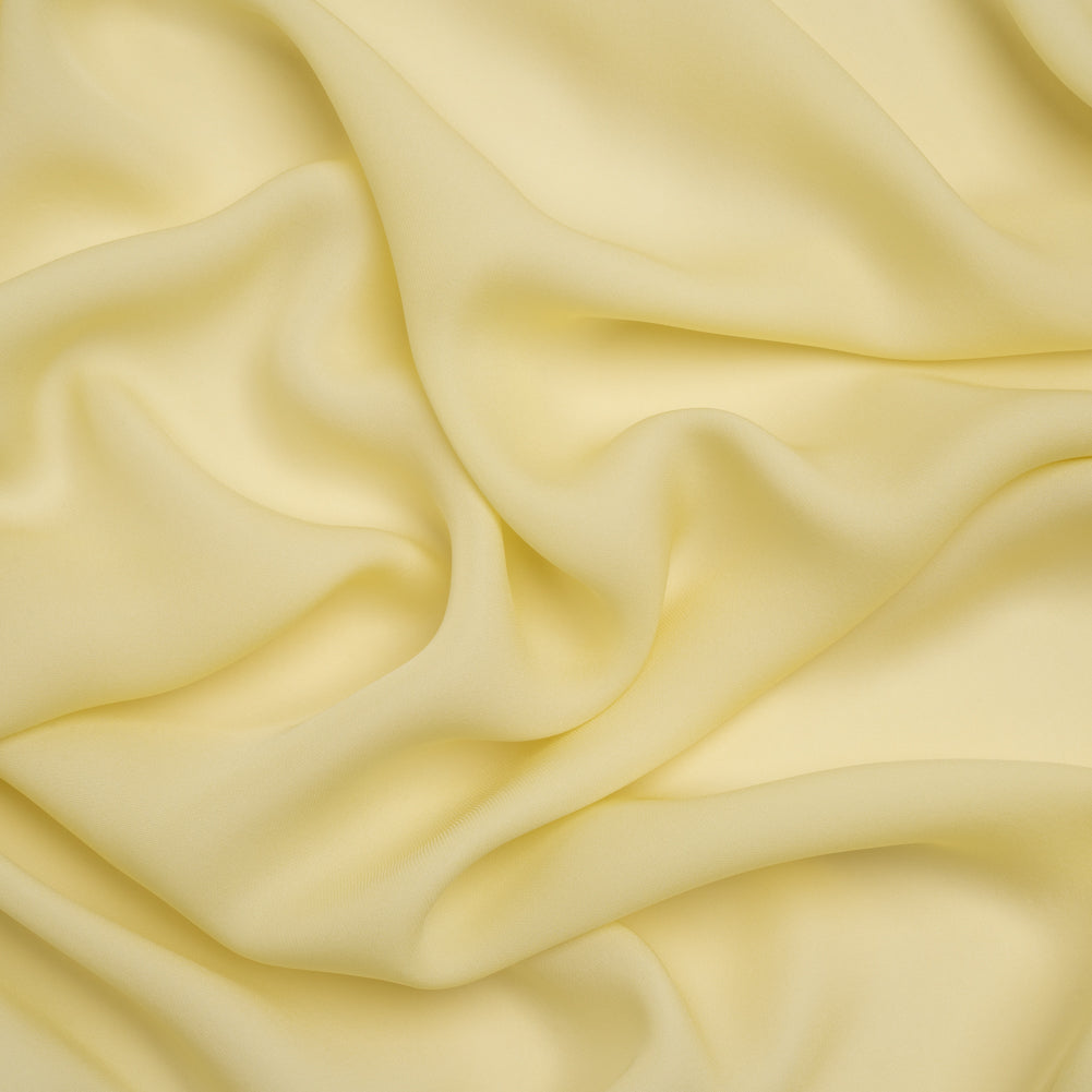 Silk Double Georgette - Young Wheat - Premium Collection