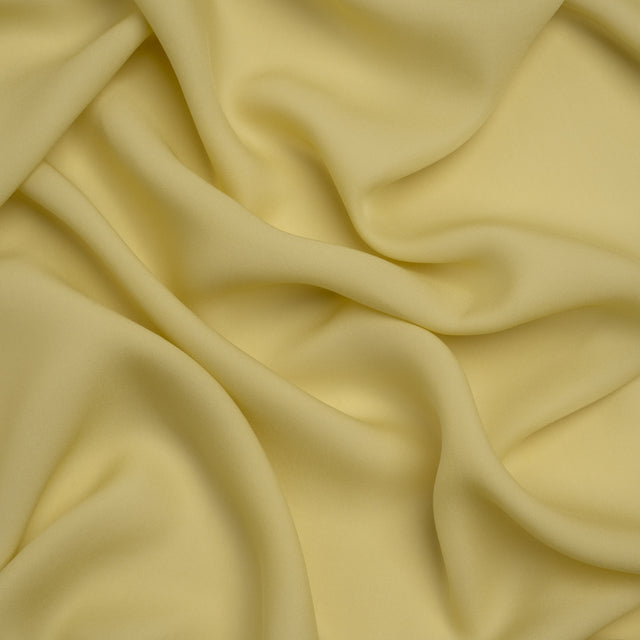 Silk Double Georgette - Linden Green - Premium Collection