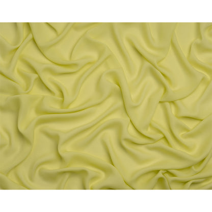 Silk Double Georgette - Sunny Lime - Premium Collection