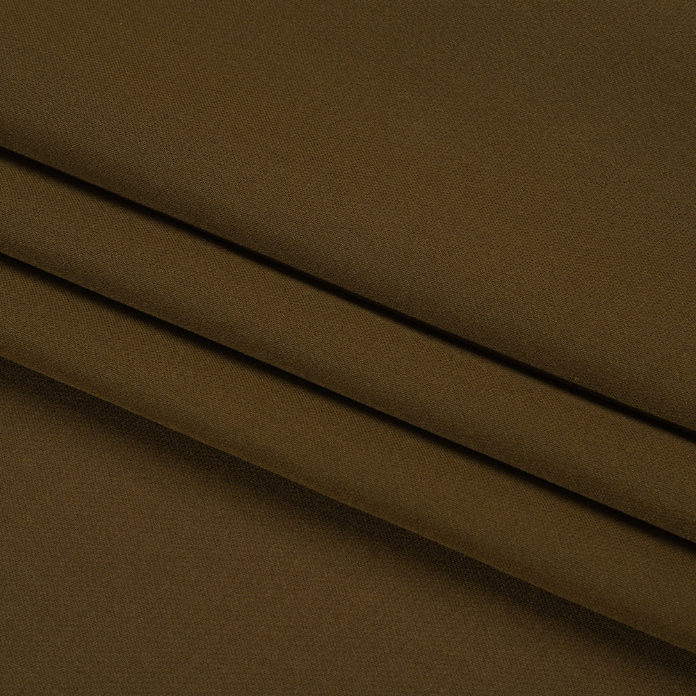 Silk Double Georgette - Fir Green - Premium Collection - Folded