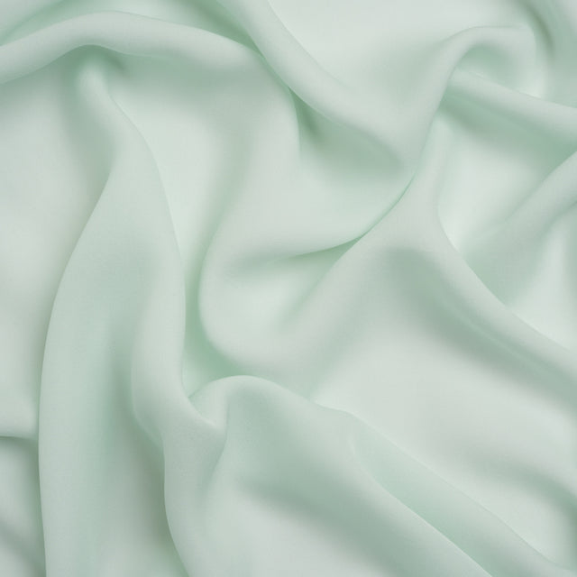 Silk Double Georgette - Morning Mist - Premium Collection