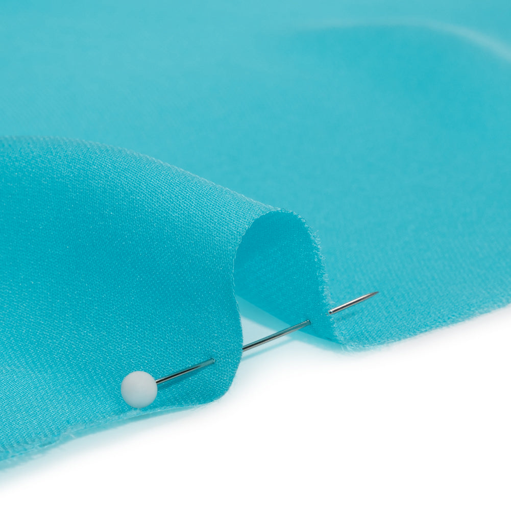 Silk Double Georgette - Angel Blue - Premium Collection - Detail