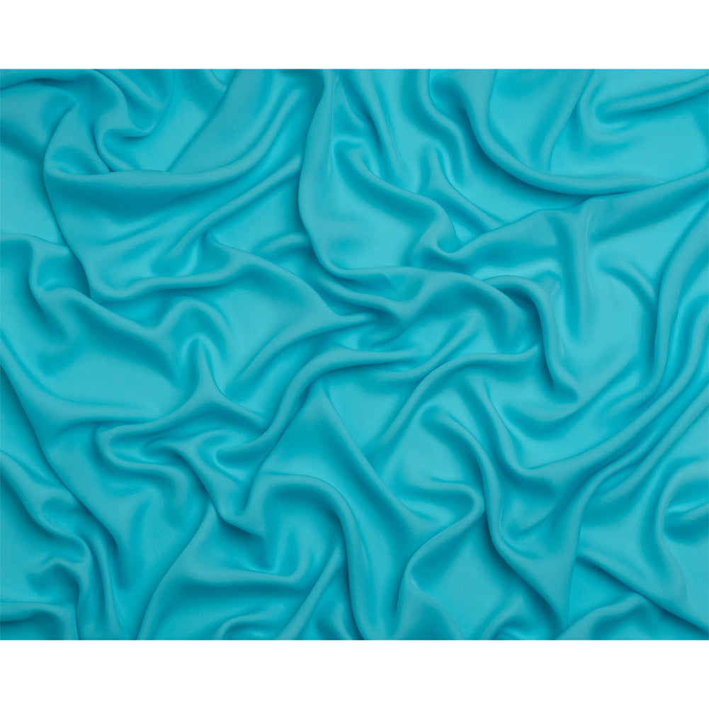 Silk Double Georgette - Angel Blue - Premium Collection - Full