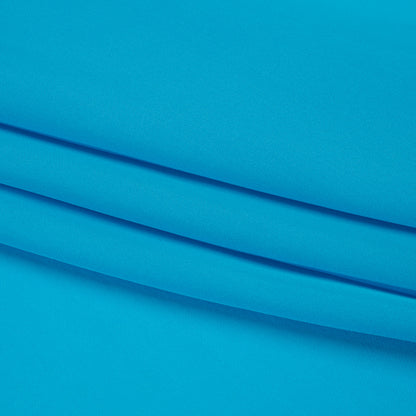 Silk Double Georgette - Horizon Blue - Premium Collection