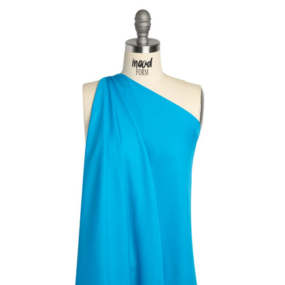 Silk Double Georgette - Horizon Blue - Premium Collection