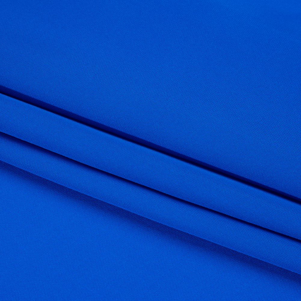 Silk Double Georgette - Princess Blue - Premium Collection - Folded