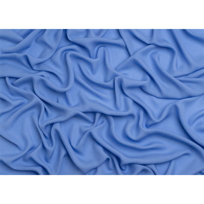 Silk Double Georgette - Regatta Blue - Premium Collection