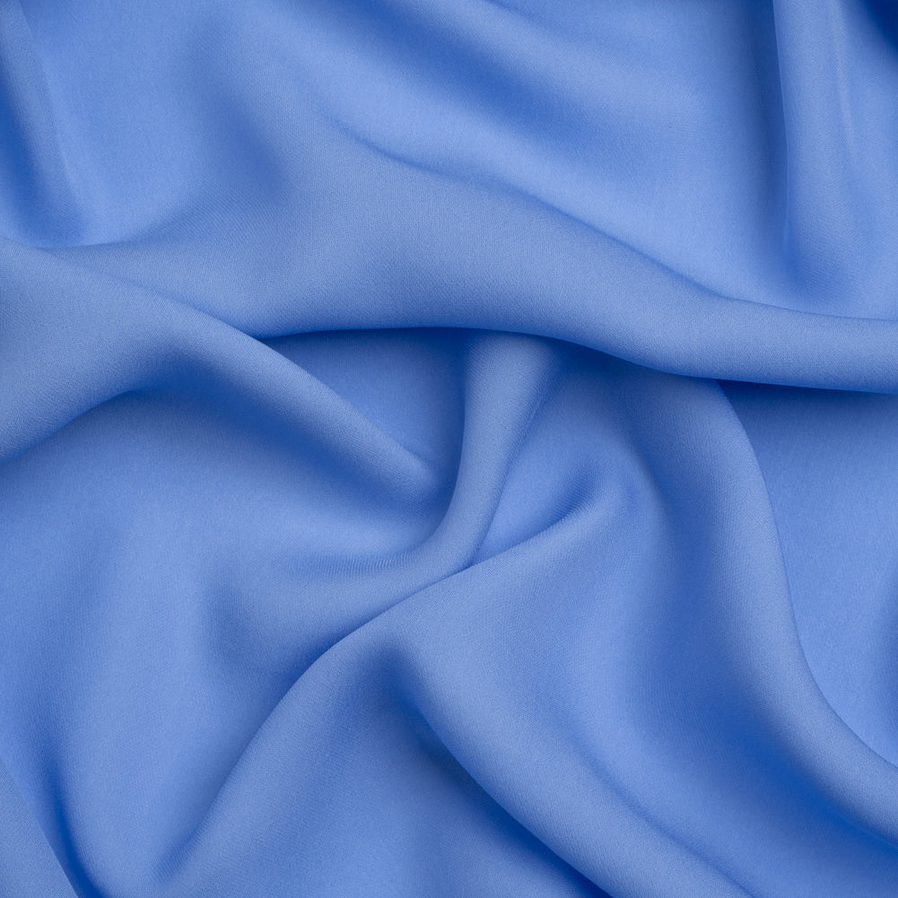 Silk Double Georgette - Regatta Blue - Premium Collection