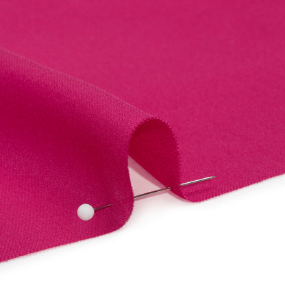 Silk Double Georgette - Beetroot - Premium Collection