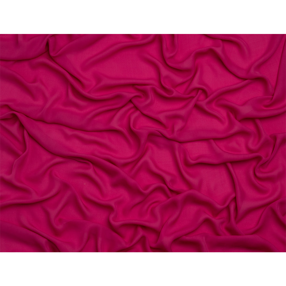 Silk Double Georgette - Beetroot - Premium Collection - Full