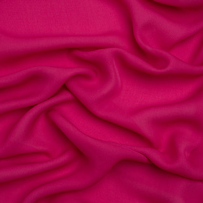 Silk Double Georgette - Beetroot - Premium Collection