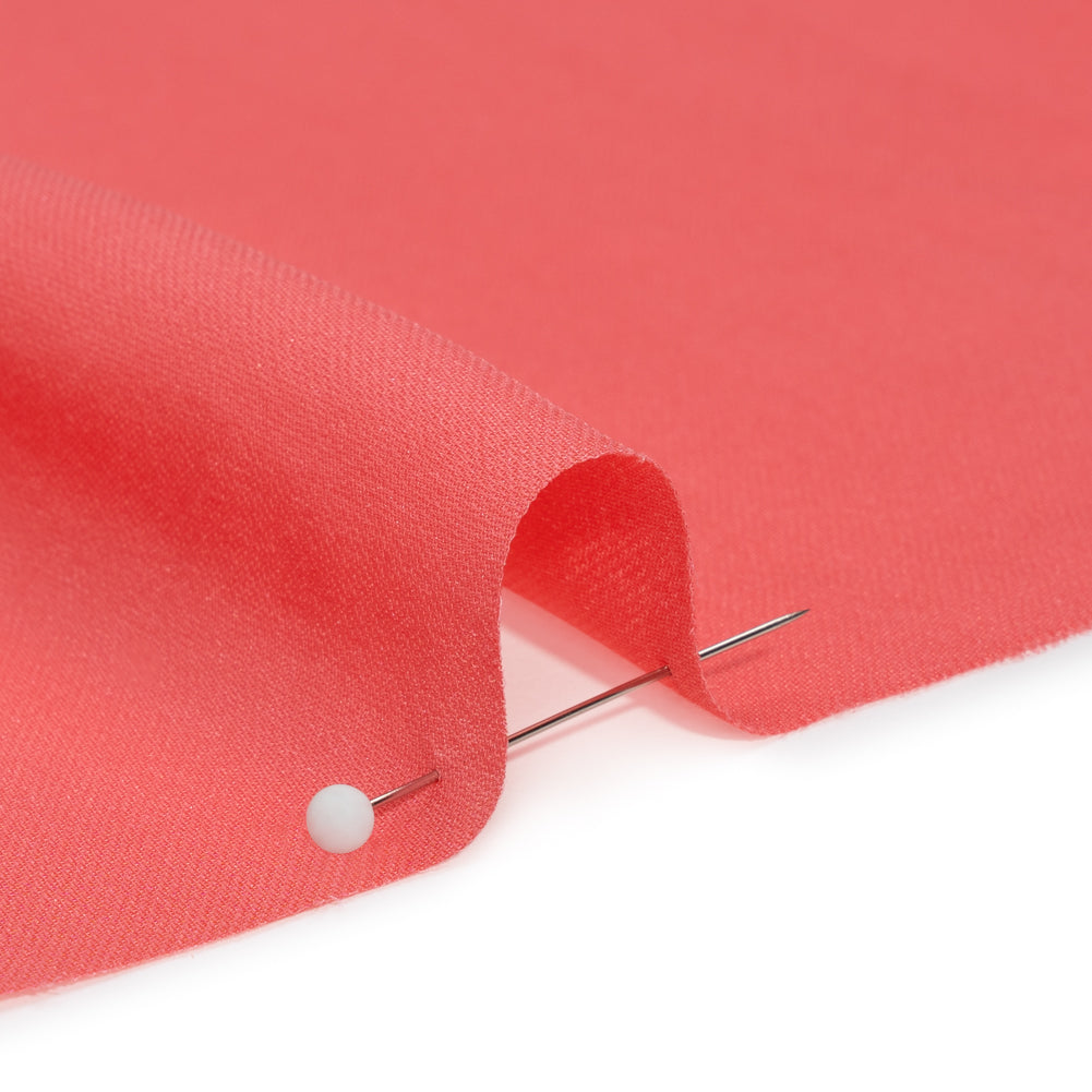 Silk Double Georgette - Salmon - Premium Collection - Detail