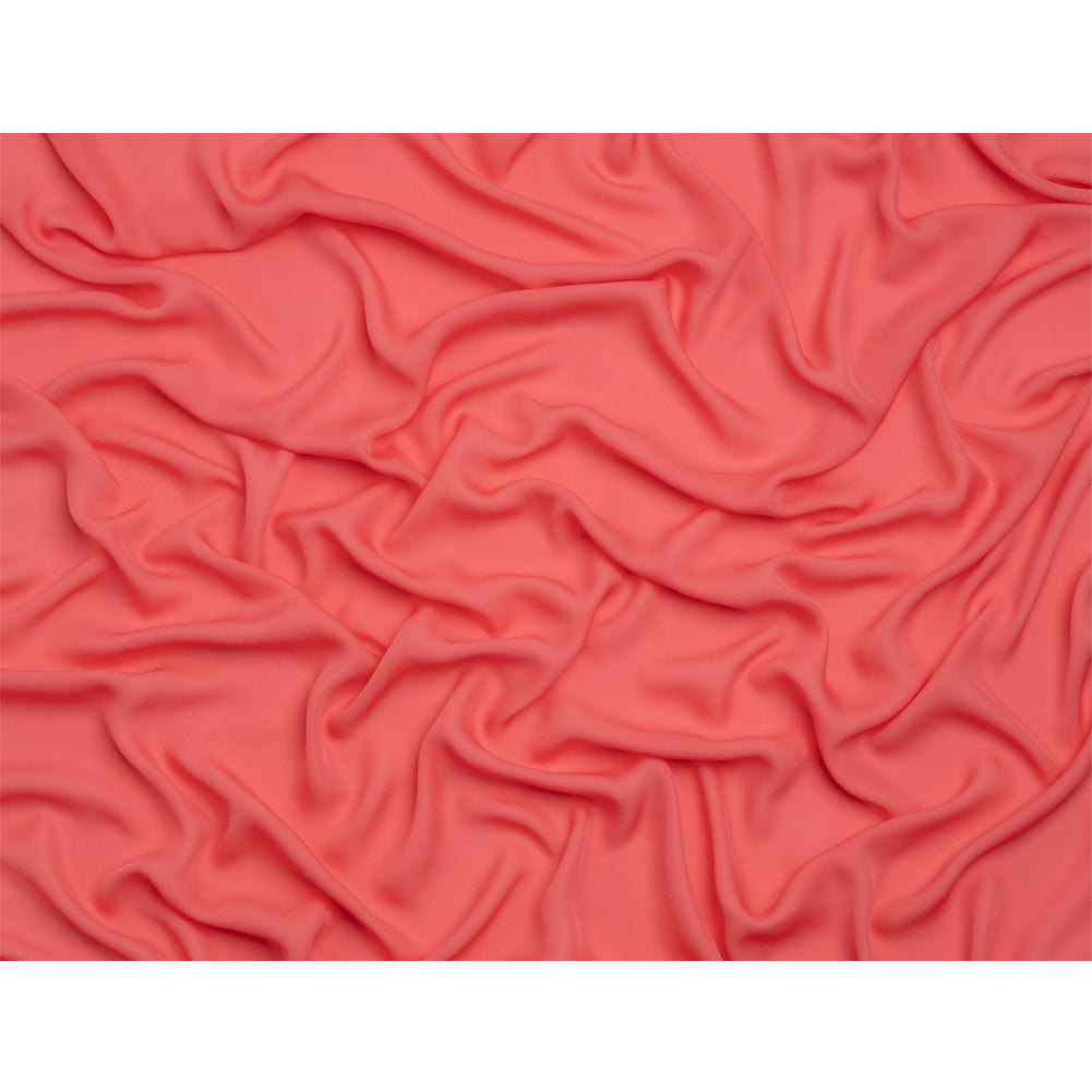 Silk Double Georgette - Salmon - Premium Collection - Full