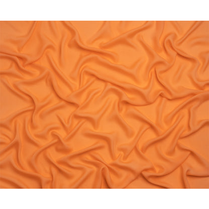 Silk Double Georgette - Peach Fuzz - Premium Collection