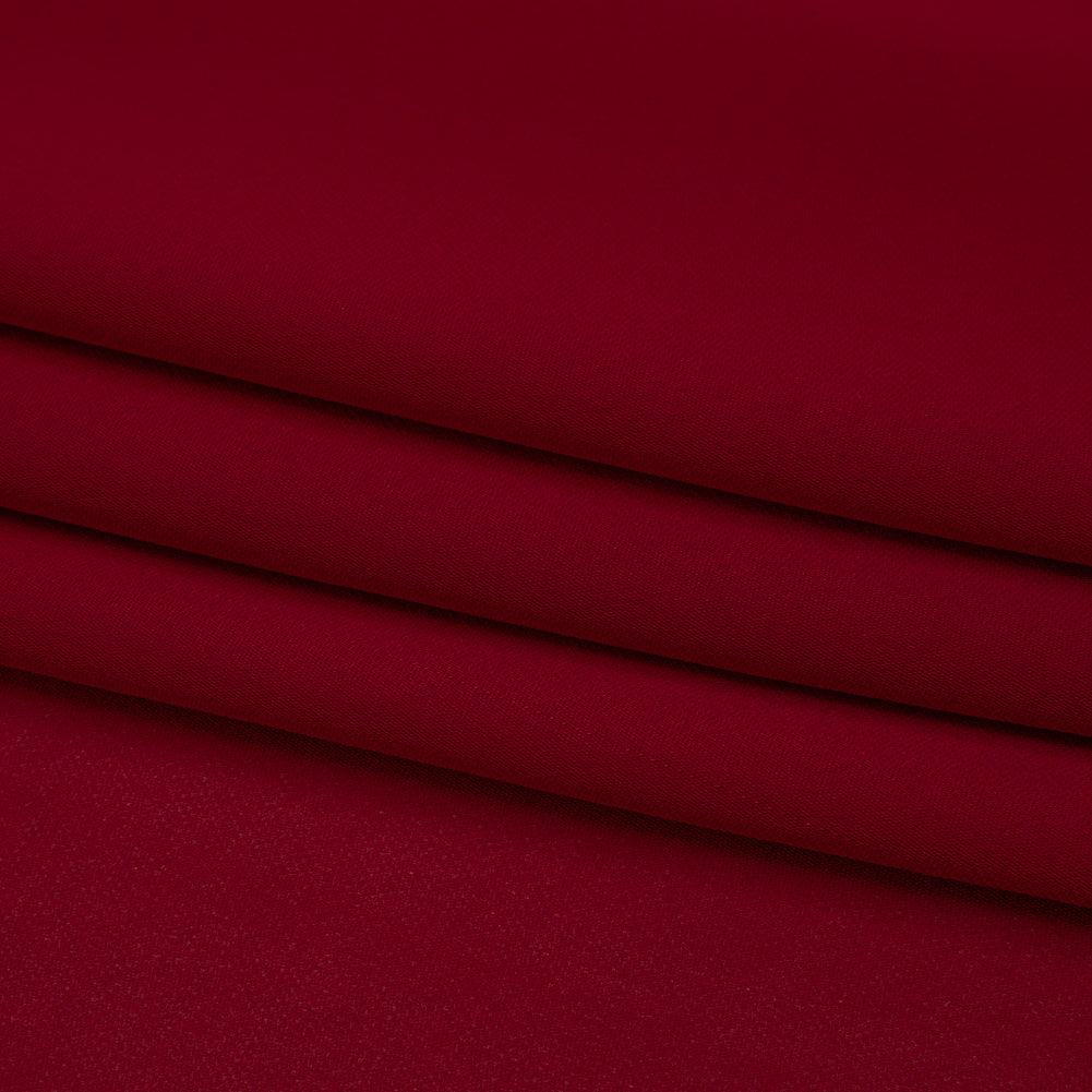 Silk Double Georgette - Chili Pepper - Premium Collection - Folded